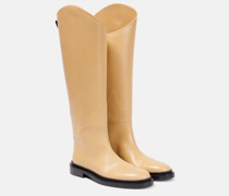 Jil Sander Overknee-Stiefel aus Leder