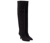 Isabel Marant Stiefel Rira aus Veloursleder