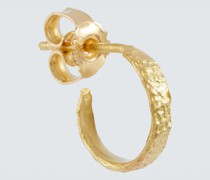Einzelne Creole Roxy Small aus 18kt Gelbgold