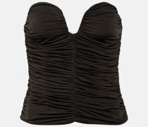Bustier-Top aus Jersey