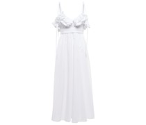 Giambattista Valli Midikleid aus Baumwollpopeline
