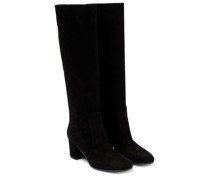 Gianvito Rossi Stiefel aus Veloursleder