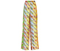 Pucci Hose aus Seiden-Twill