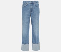 High-Rise Straight Jeans Dylan