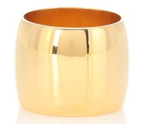 Sophie Buhai Vergoldeter Ring Wide Cigar aus Sterlingsilber