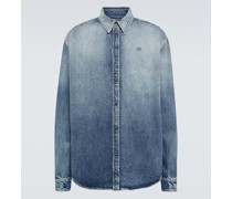 Balenciaga Oversize-Jeanshemd BB