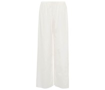 The Row Hose Andres aus Baumwolle und Seide