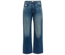 Cropped Jeans Le Jane mit weitem Bein