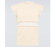 Jil Sander Top aus Baumwolle