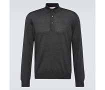 Polopullover aus Wolle