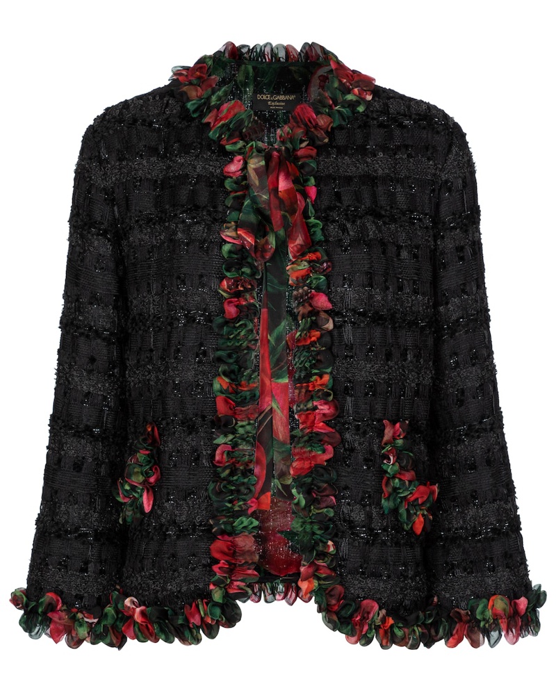 Dolce & Gabbana Damen Dolce&Gabbana Jacke aus Tweed