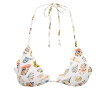 Marysia Bedrucktes Bikini-Oberteil Broadway