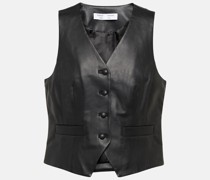 Proenza Schouler White Label Weste aus Leder