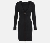 Wolford Minikleid aus Wolle und Baumwolle