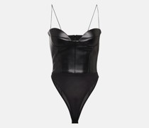 Body Halston aus Lederimitat