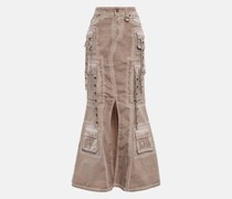 Blumarine Maxirock aus Denim