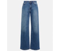 The Row Mid-Rise Jeans Goldin