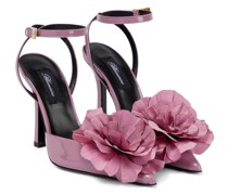 Blumarine Verzierte Pumps aus Lackleder
