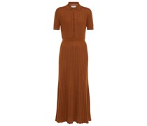 Midikleid Amor aus Kaschmir und Seide