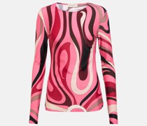 Pucci Bedrucktes Top aus Jersey