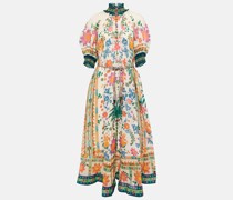 Zimmermann Bedrucktes Maxikleid Ginger