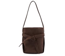 Tote Park aus Veloursleder