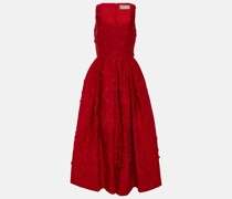 Elie Saab Besticktes Midikleid