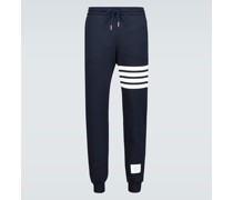 Trackpants 4-Bar aus Baumwolle