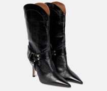 Paris Texas Stiefel June aus Leder