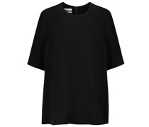T-Shirt aus Crêpe