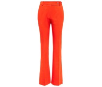 Victoria Beckham Schlaghose Trompette aus Jersey