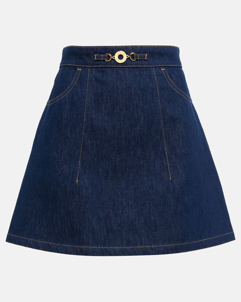Patou Damen Patou High-Rise Jeansrock