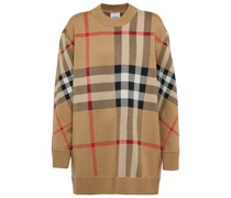 Burberry Oversize-Pullover Archive Check