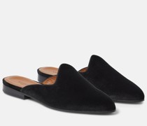 Le Monde Beryl Slippers Venetian aus Samt