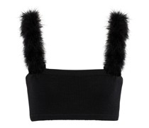Magda Butrym Verziertes Cropped-Top aus Strick