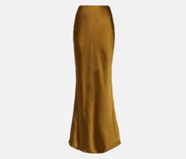 Norma Kamali Maxikleid Obie aus Crepe-Satin