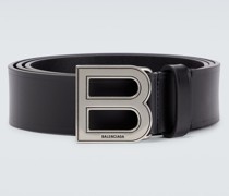 Balenciaga Guertel Hourglass Large aus Leder