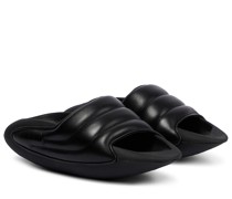 Balmain Pantoletten B-IT aus Leder