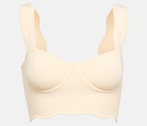 Galvan Cropped-Top Delia
