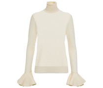 Jil Sander Rollkragenpullover aus einem Baumwollgemisch