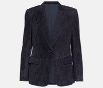 Brunello Cucinelli Blazer aus Veloursleder