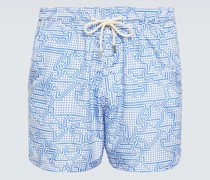 Bedruckte Badeshorts