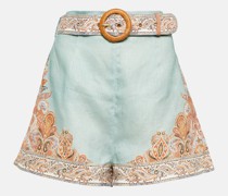 Zimmermann Shorts Devi aus Leinen