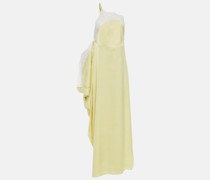 JW Anderson Maxikleid aus Satin mit Spitze