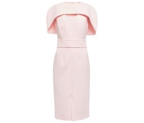 Safiyaa Midikleid Rosa aus Crepe