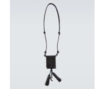 Saint Laurent Halskette aus Leder
