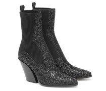 Ankle Boots Mele 85 mit Glitter