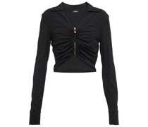 Versace Cropped-Top Medusa