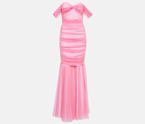 Off-Shoulder-Maxikleid Walter