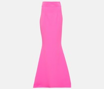 Safiyaa High-Rise-Maxirock Gayeta aus Crepe